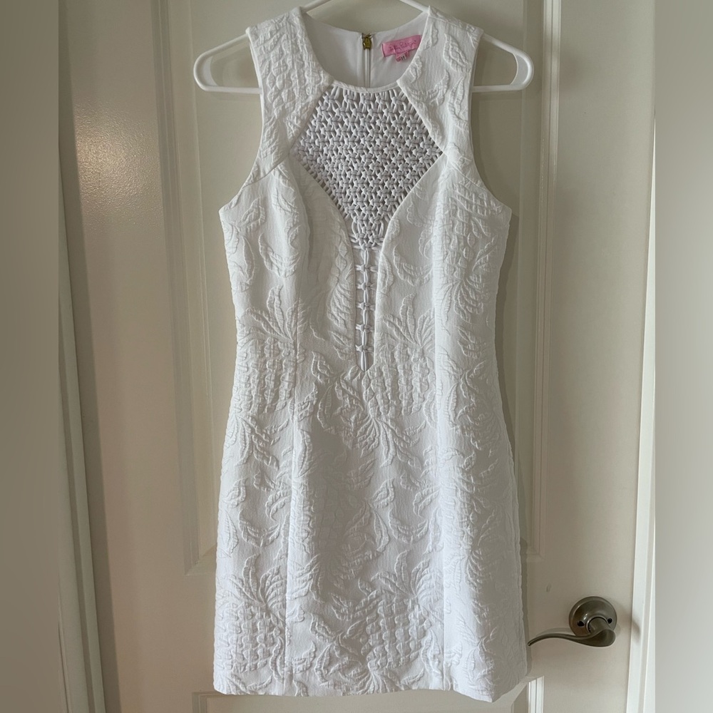 Lilly Pulitzer White Pineapple Dress